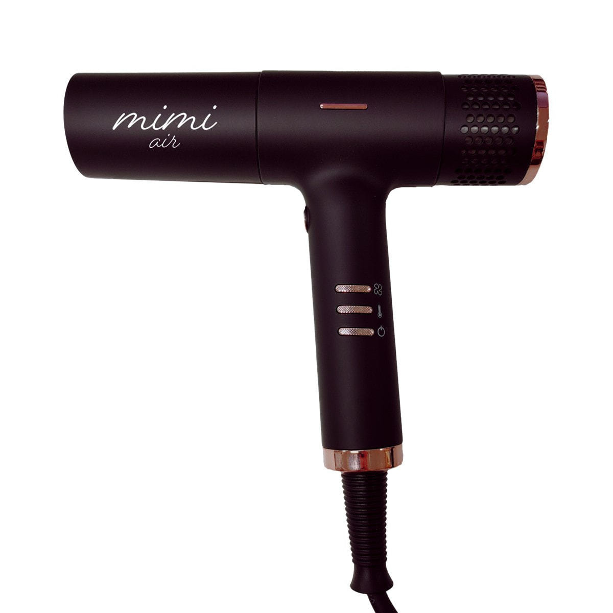【mimiair/ミミエアー】ヘアドライヤー　ブラック　美品　取扱説明書付き 美容家電 | mimi air ミミエアーヘアドライヤー mud/ブラック